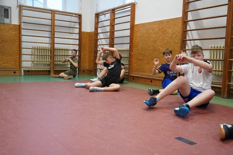 Soutěž na veslařských trenažerech