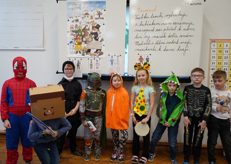Masopust v 2. třídách