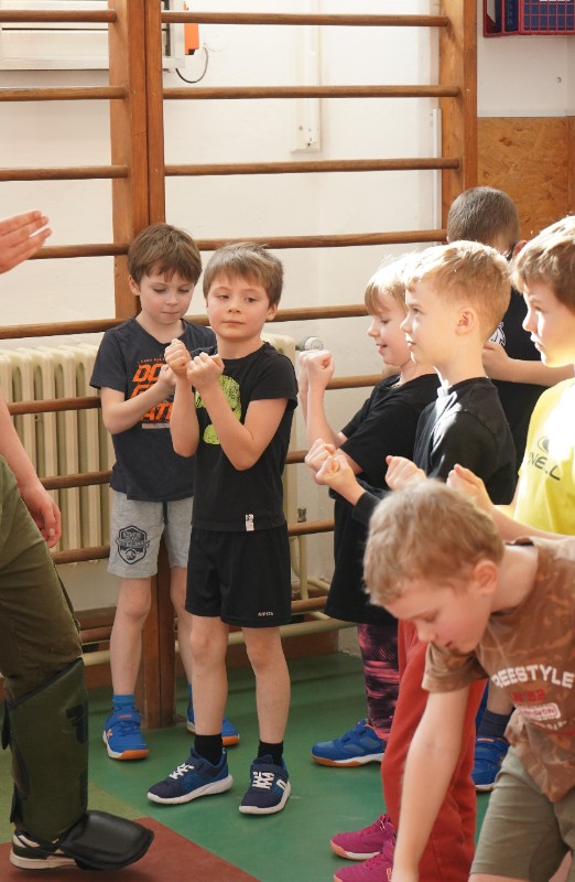 Sebeobrana v prvních třídách a II. A