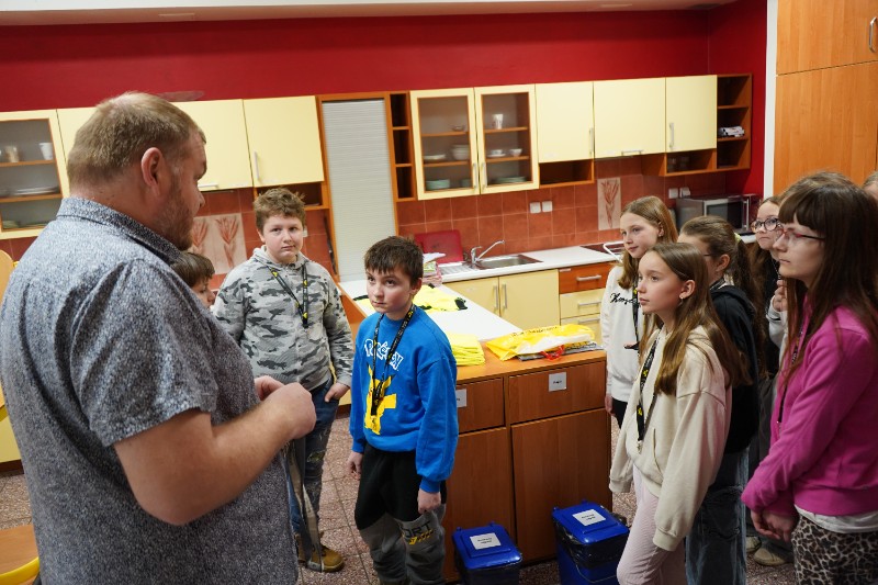 Návštěva páťáků z Janova, Osíka a Němčic