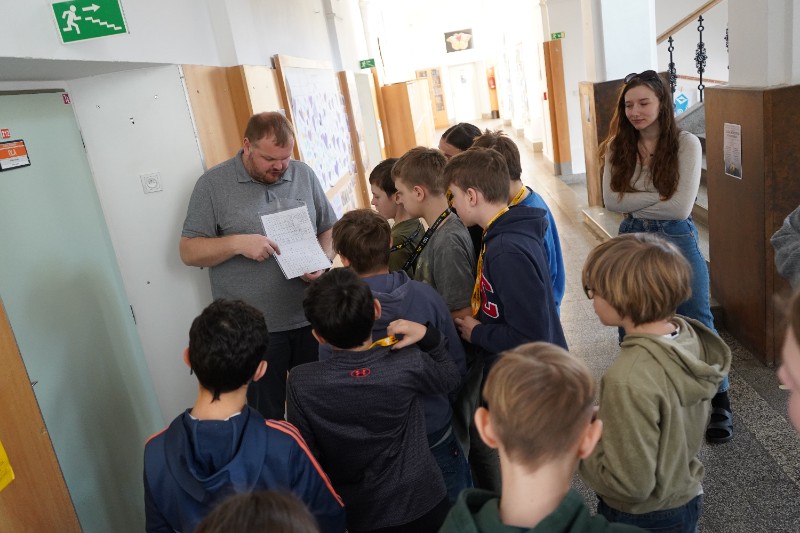 Návštěva páťáků z Janova, Osíka a Němčic Návštěva páťáků z Janova, Osíka a Němčic