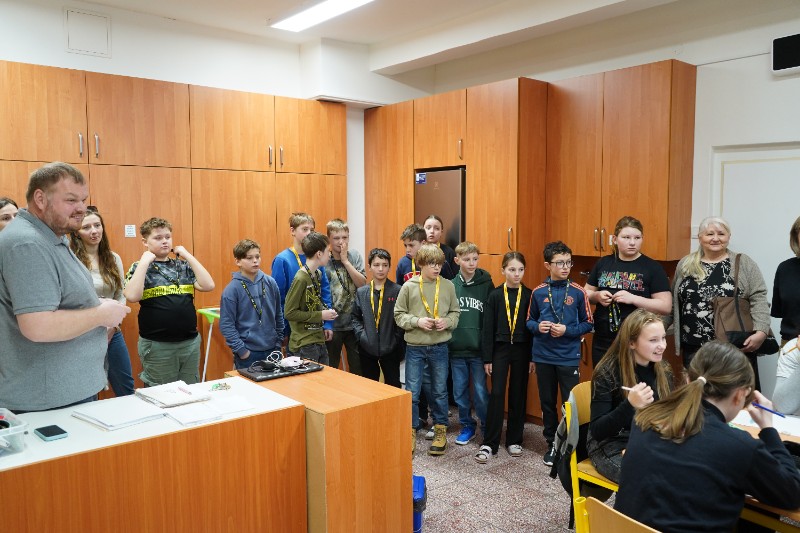 Návštěva páťáků z Janova, Osíka a Němčic