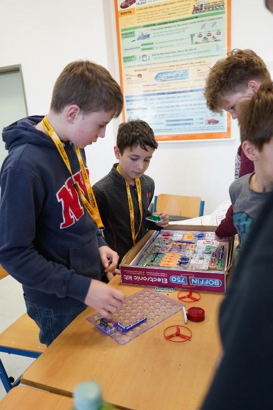 Návštěva páťáků z Janova, Osíka a Němčic