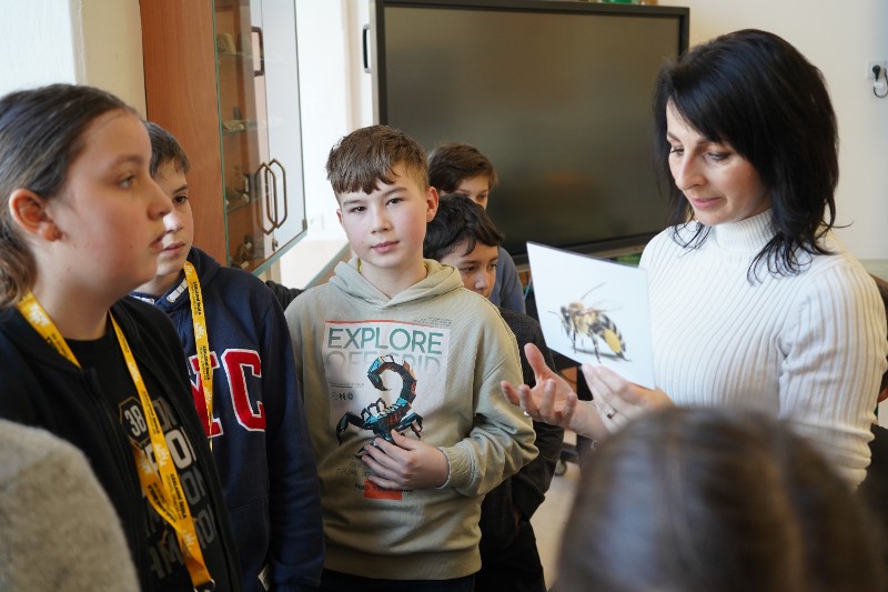 Návštěva páťáků z Janova, Osíka a Němčic