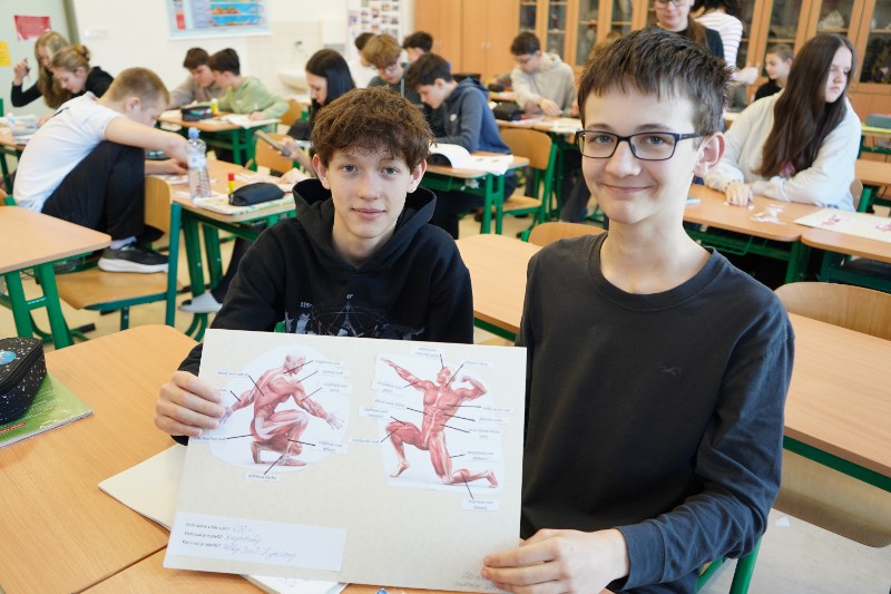 O svalech v 8. třídě