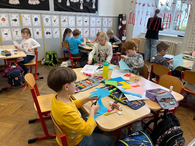 Velikonoční skupinová práce Velikonoční skupinová práce