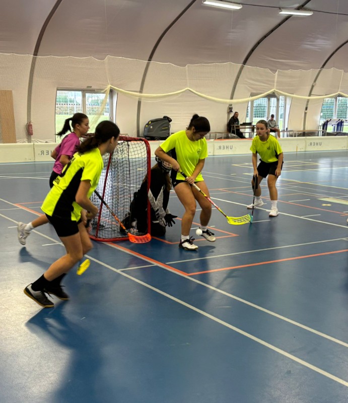 Okresní kolo florbalu dívek