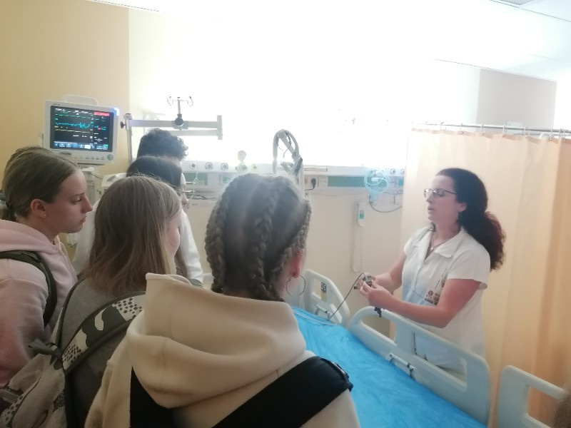 Návštěva iktového centra neurologického oddělení Litomyšlské nemocnice