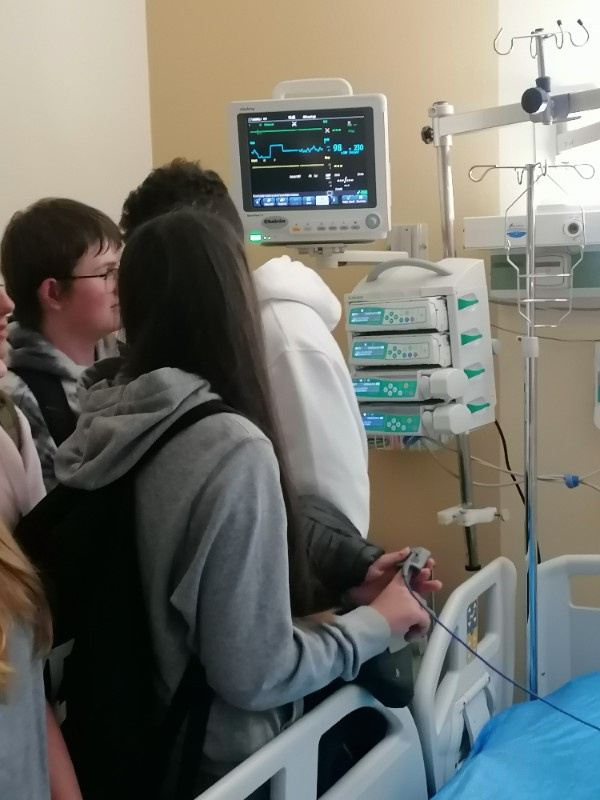 Návštěva iktového centra neurologického oddělení Litomyšlské nemocnice