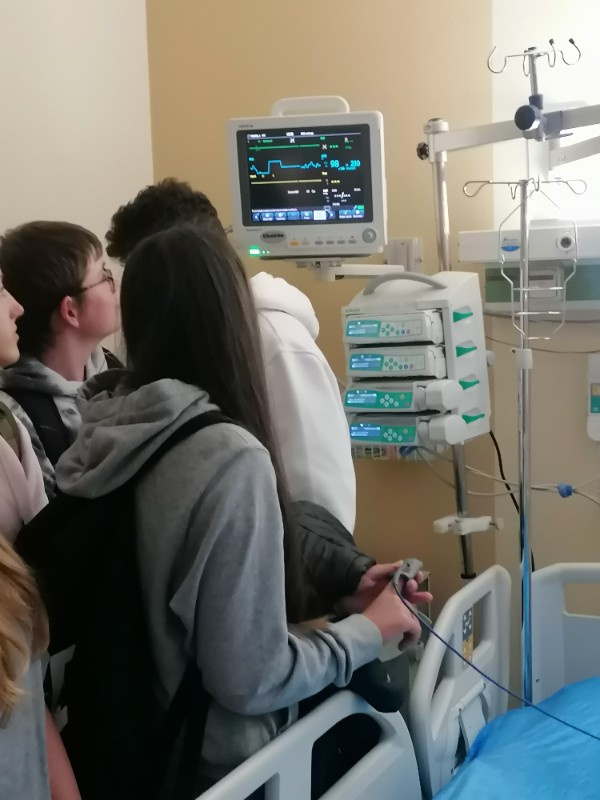 Návštěva iktového centra neurologického oddělení Litomyšlské nemocnice