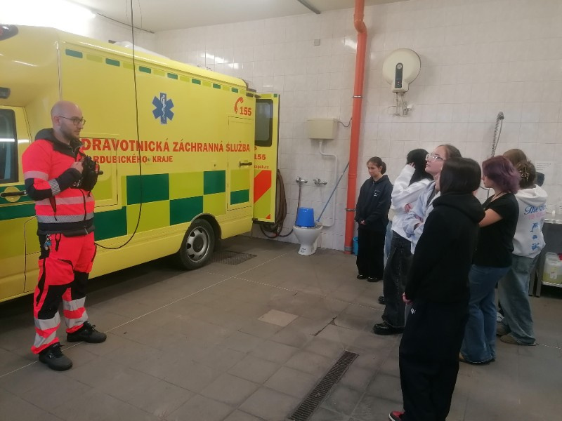 Exkurze do Zdravotnického operačního střediska v Pardubicích