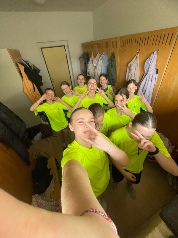 Druhé místo v přehazované