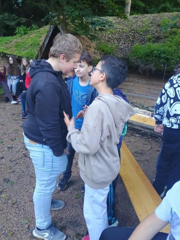 Dějepisná exkurze šesťáků na Křivolík