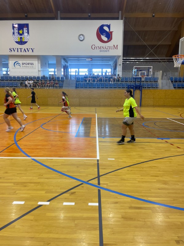 Třetí místo v okresním kole basketbalu