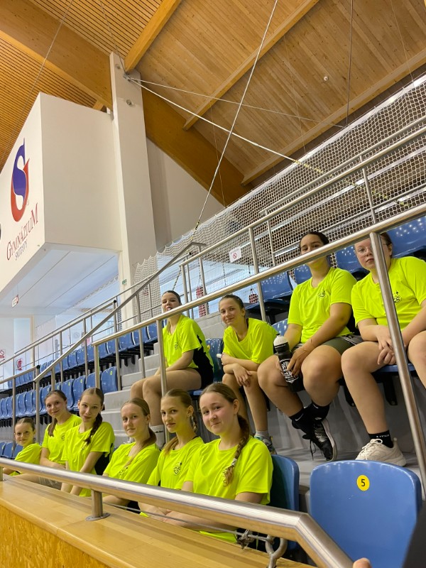 Třetí místo v okresním kole basketbalu