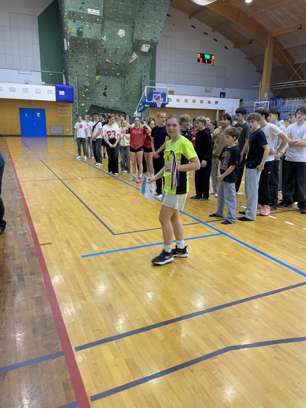 Třetí místo v okresním kole basketbalu Třetí místo v okresním kole basketbalu