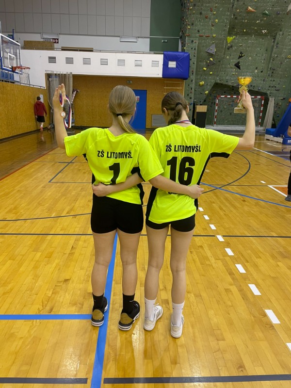 Třetí místo v okresním kole basketbalu Třetí místo v okresním kole basketbalu