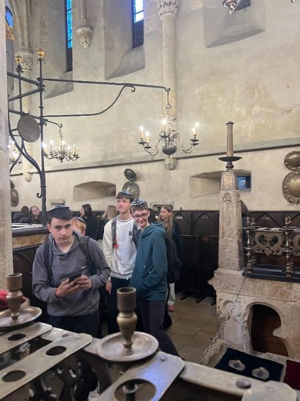 Dějepisná exkurze do Prahy