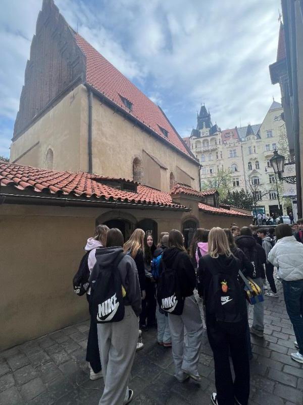 Dějepisná exkurze do Prahy