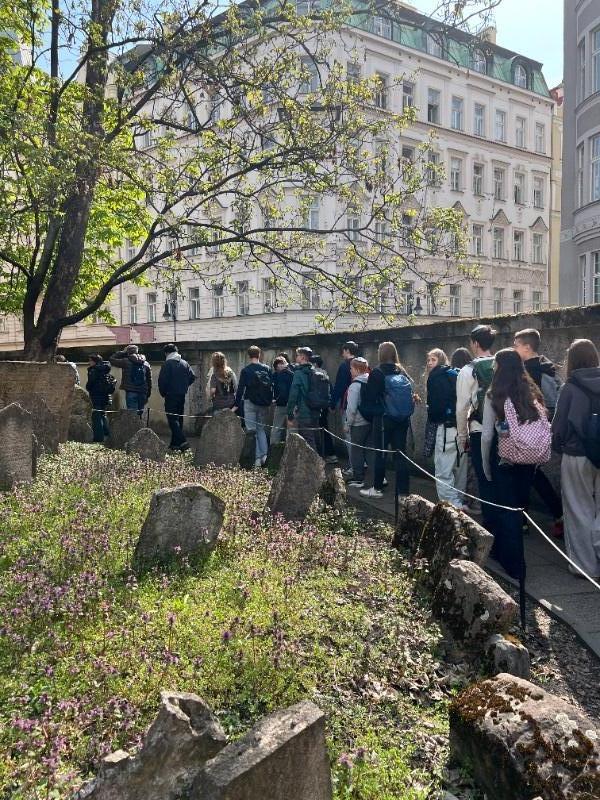 Dějepisná exkurze do Prahy