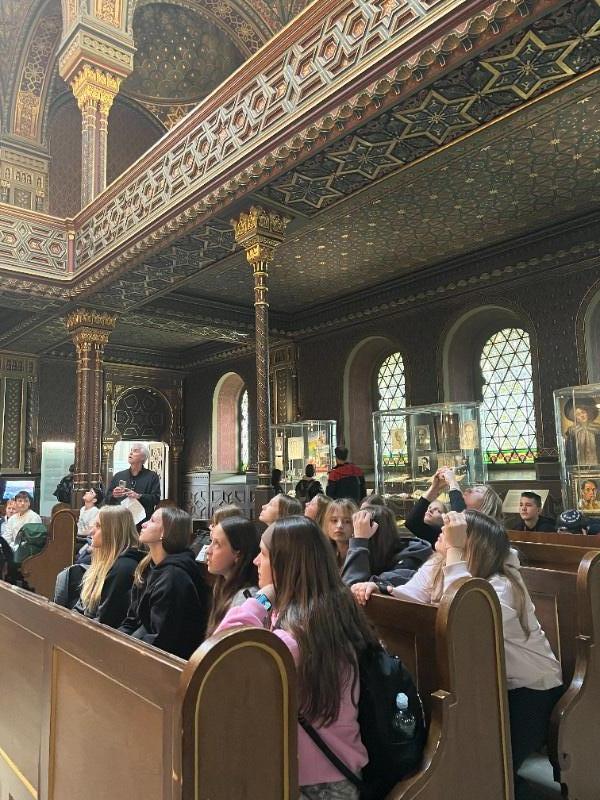 Dějepisná exkurze do Prahy