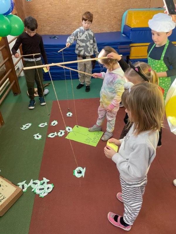 Karnevalový rej v družině Karnevalový rej v družině