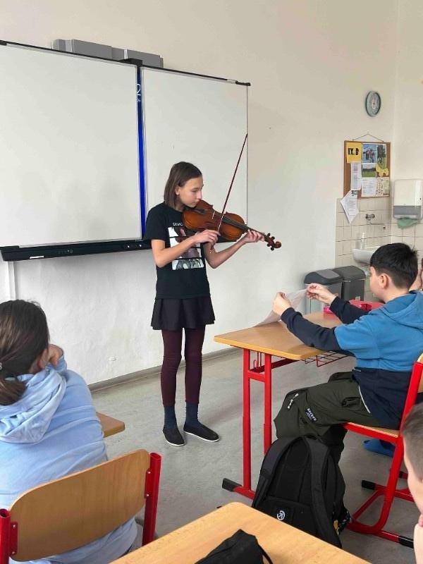 Hudební dílna v 6.A
