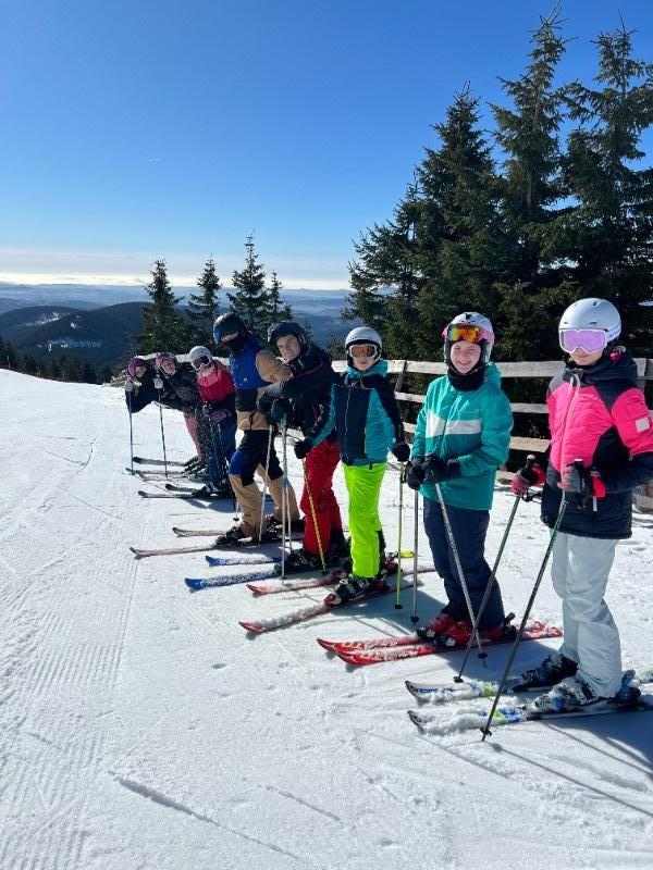 Lyžařský kurz žáků 7. ročníku