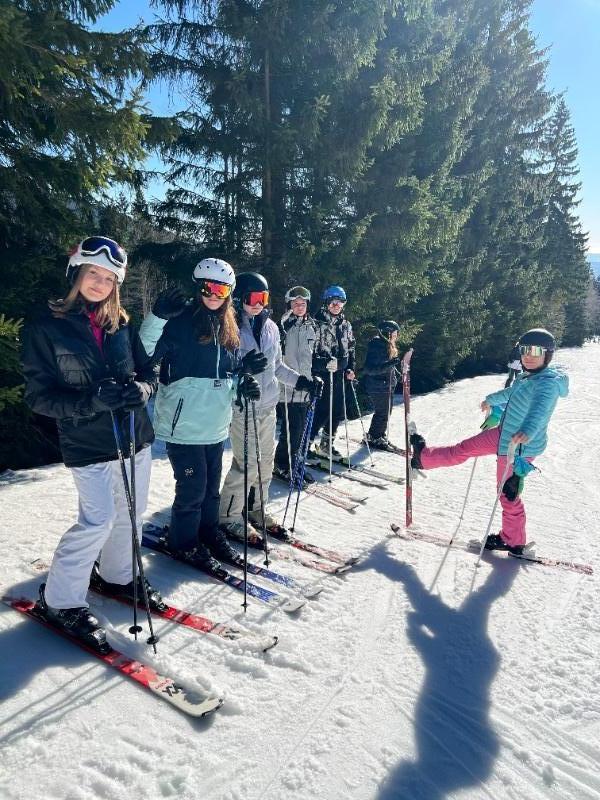 Lyžařský kurz žáků 7. ročníku
