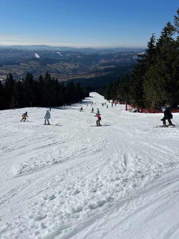 Lyžařský kurz žáků 7. ročníku
