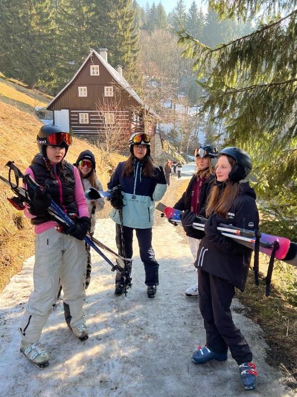 Lyžařský kurz žáků 7. ročníku