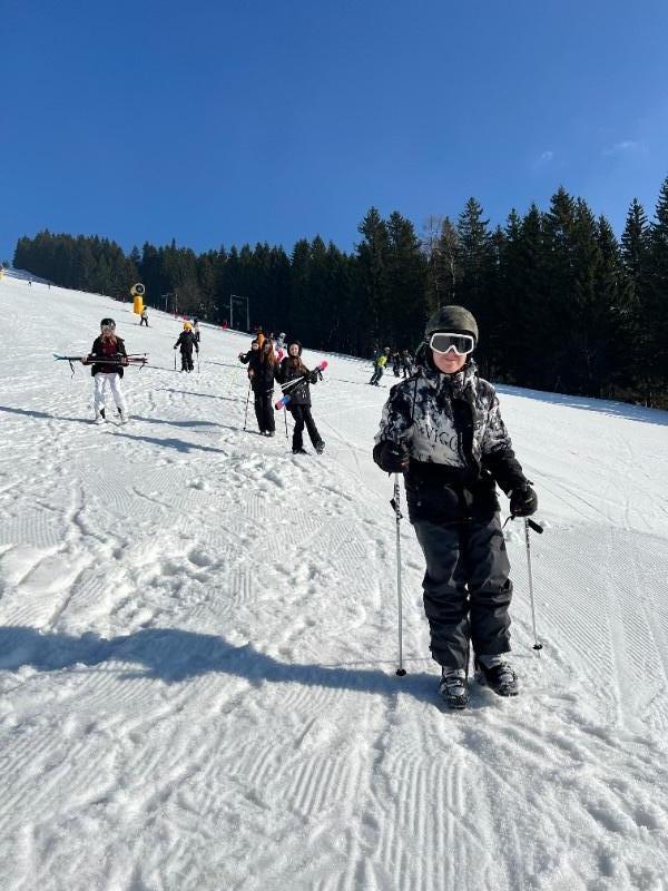 Lyžařský kurz žáků 7. ročníku