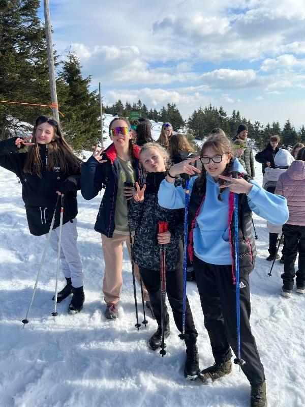 Lyžařský kurz žáků 7. ročníku
