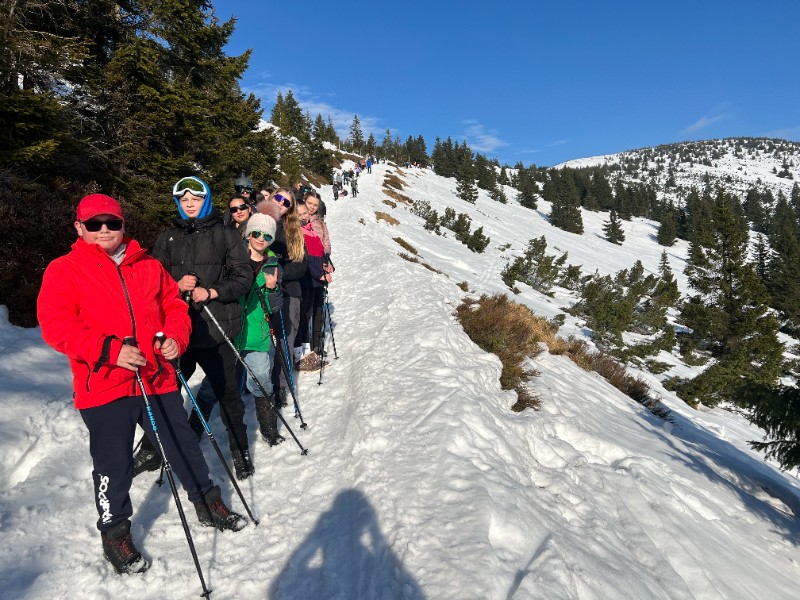 Lyžařský kurz žáků 7. ročníku