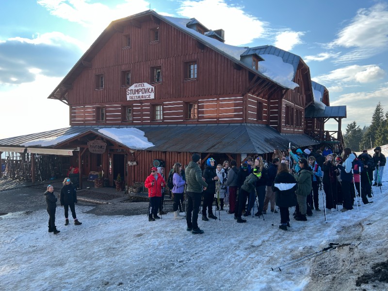 Lyžařský kurz žáků 7. ročníku