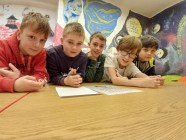 Březen - měsíc knihy; návštěva knihovny s programem Dětský svět detektivů