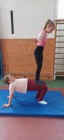 TV - hra Mölkki a gymnastické figury