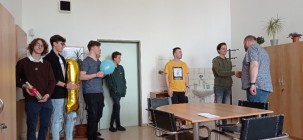 Obrovský úspěch Daniel Džbánka z IX. B v soutěži Office Aréna