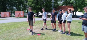 Sportovní den na druhém stupni