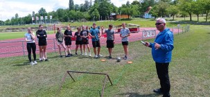 Sportovní den na druhém stupni