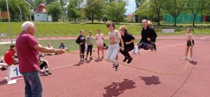 Sportovní den na druhém stupni