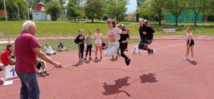 Sportovní den na druhém stupni