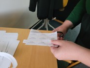 Setkání členů žákovského parlamentu se starostou města Setkání členů žákovského parlamentu se starostou města