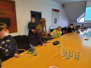 Setkání členů žákovského parlamentu se starostou města Setkání členů žákovského parlamentu se starostou města