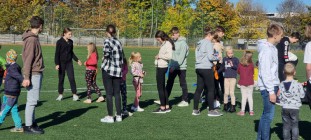 Společné odpoledne prvňáčků a deváťáků