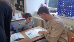 Slavnostní předávání slabikářů