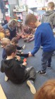 Křižovatky - preventivní program s paní psycholožkou Ivou Sedláčkovou, skupinová práce