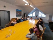 Setkání žákovského parlamentu se starostou města