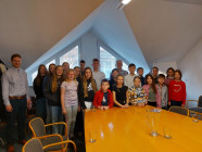 Setkání žákovského parlamentu se starostou města