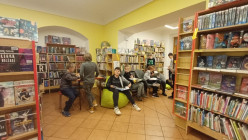 Návštěva knihovny + "ochutnávka" knih